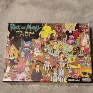 NWT rick and morty card game
